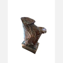 Henning ELVING bronzefigur, Torso