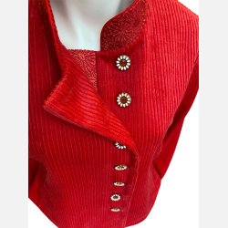 Anna Fjord Jakke R�d Fl�jl