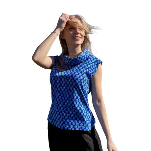 Liva Bluse Bl� UDSOLGT