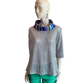 Liva Bluse med �rme